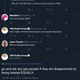 A conversation between the Pokemon Unite account and a player pleading for gay rights.
